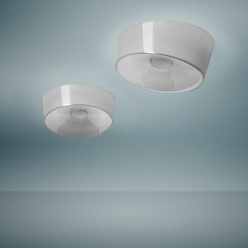 Foscarini Wand- und Deckenleuchte Lumiere Weiß (bianco)