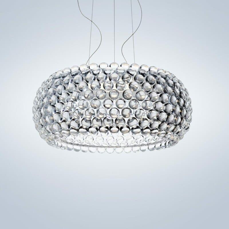 Foscarini Pendelleuchte Caboche Plus LED Transparent