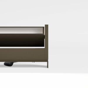 IP44.de Spießleuchte Slat Spike Braun Detailansicht