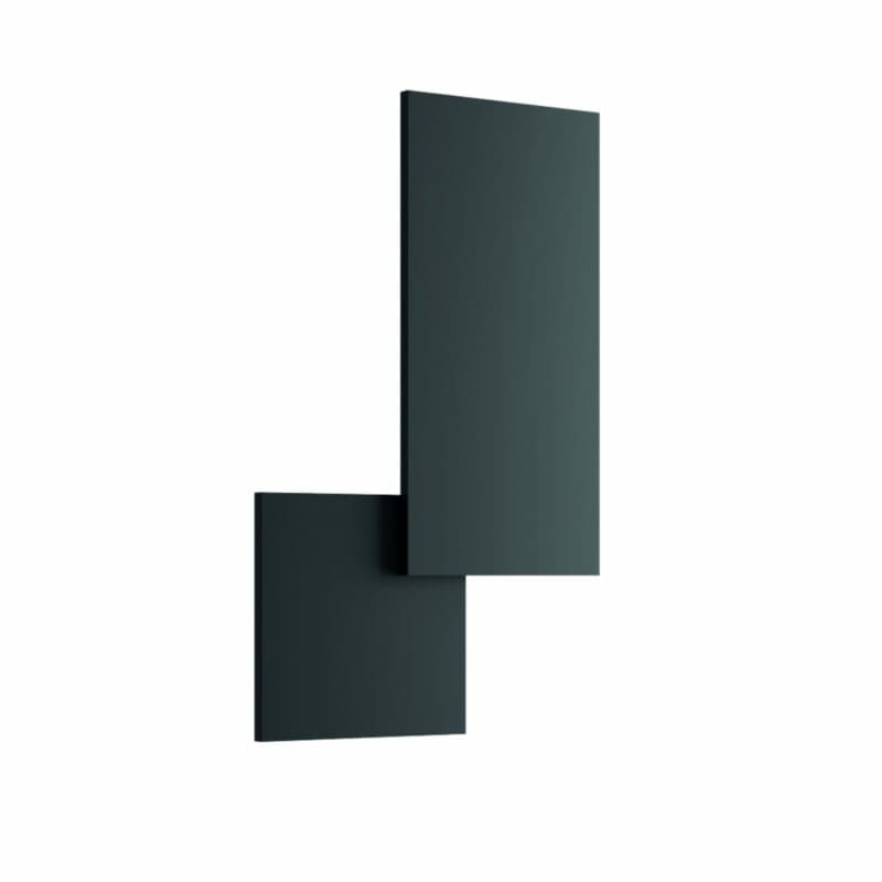 Lodes Puzzle Square & Rectangle als Wandleuchte in Schwarz matt