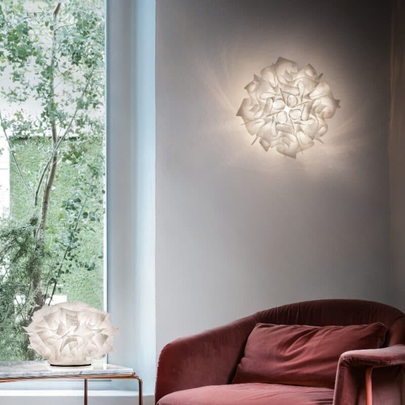 Slamp Wand- und Deckenleuchte Veli Couture Wohnbeispiel