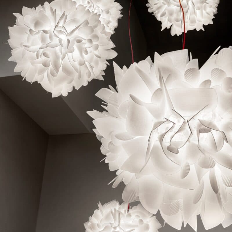 Slamp Pendelleuchte Veli Couture Wohnbeispiel