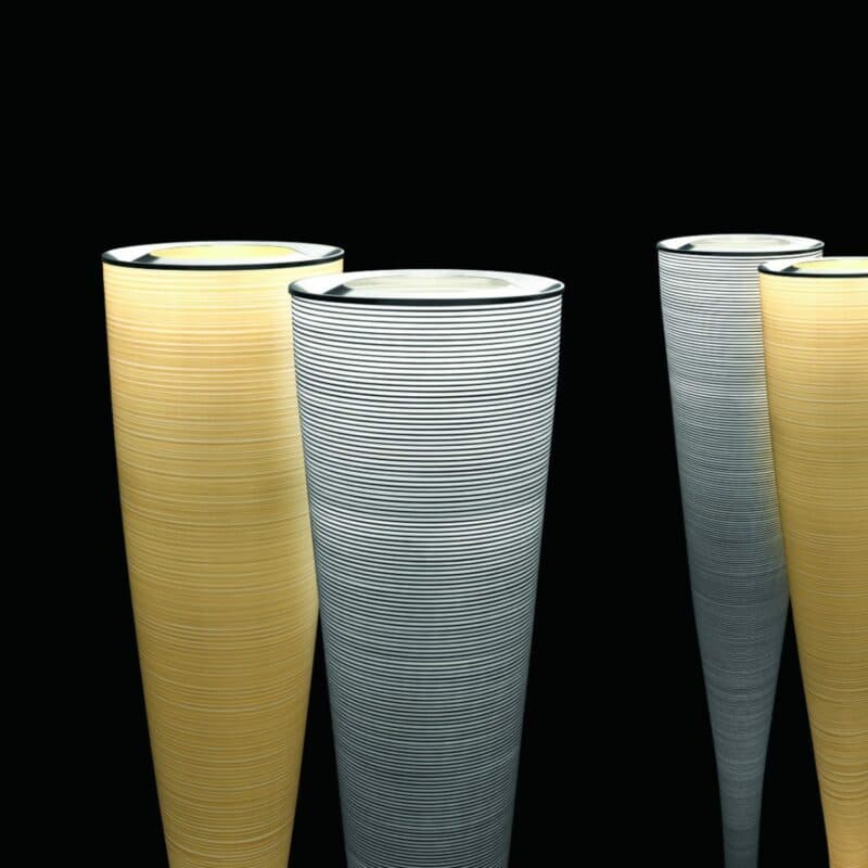 Foscarini Stehleuchte Mite Gelb / Schwarz Milieu