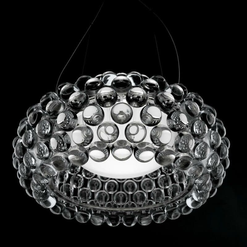 Foscarini Pendelleuchte Caboche Media Halogen Transparent Detail