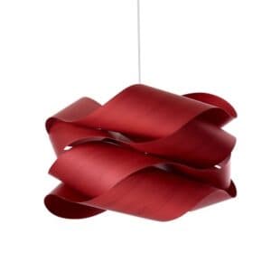 LZF Pendelleuchte Link Kabel Nickel/Rot Swatch