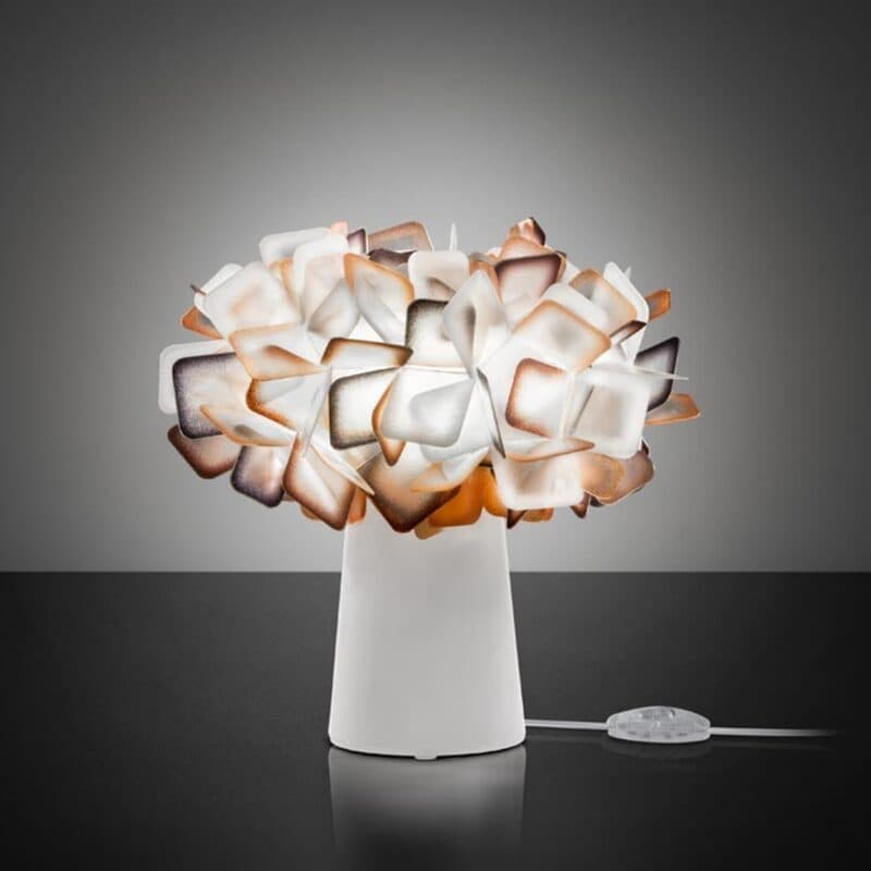 Slamp Tischleuchte Clizia in Orange Wohnbeispiel