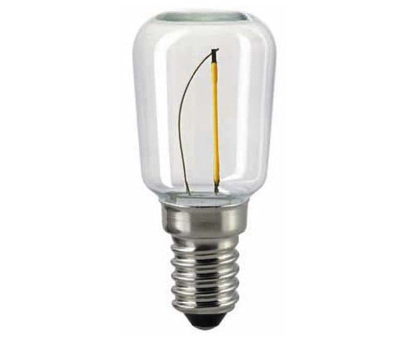 Sigor 0,5 W LED-Filament Röhre S29 Klar E14 2700 K