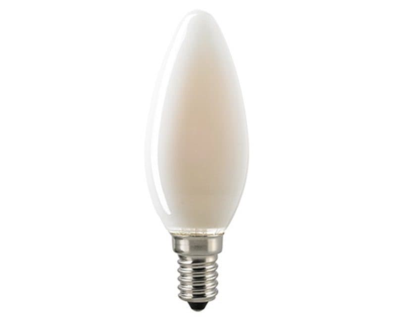 Sigor 2,5 W LED-Filament Kerze Matt E14 Dim