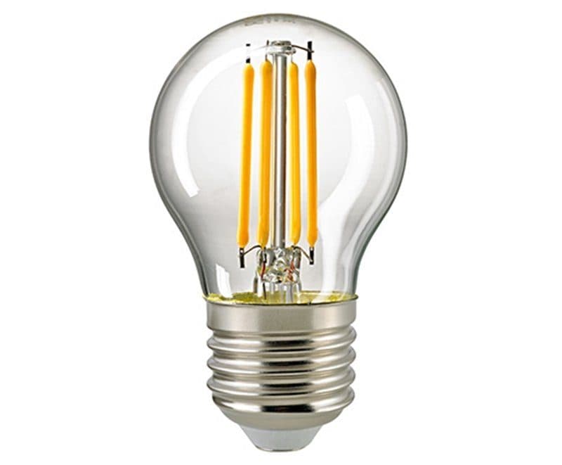 Sigor 4,5 W LED-Filament Kugel Klar E27 2700 K Dim