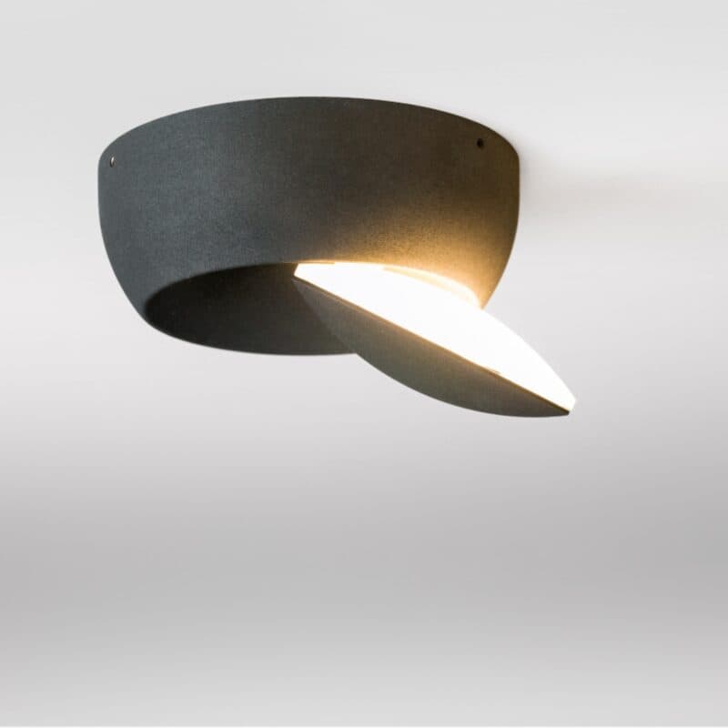 Lupia Licht Wand- und Deckenleuchte Moon in Schwarz