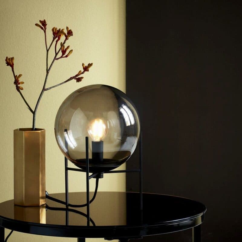Nordlux Tischleuchte Alton Rauchglas Milieu