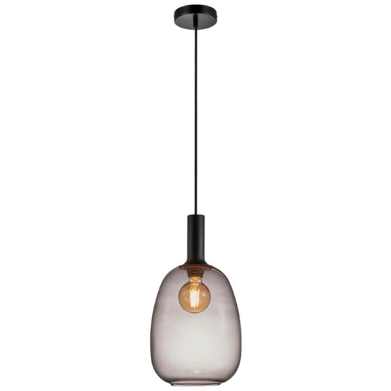 Nordlux Pendelleuchte Alton 23 cm in Rauchglas