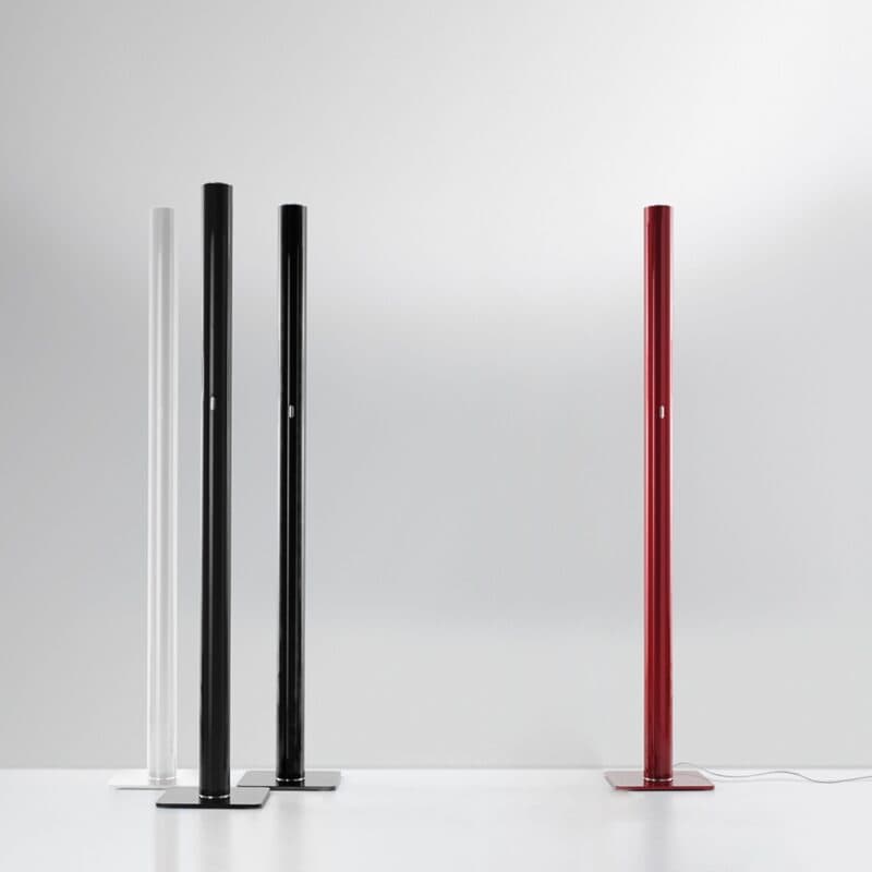 Artemide Stehleuchte Ilio Ambiente White, Matte black, Glossy black & Rubin red Ambiente