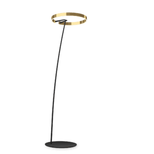 Occhio Stehleuchte Mito Raggio Schwarz matt/Bronze