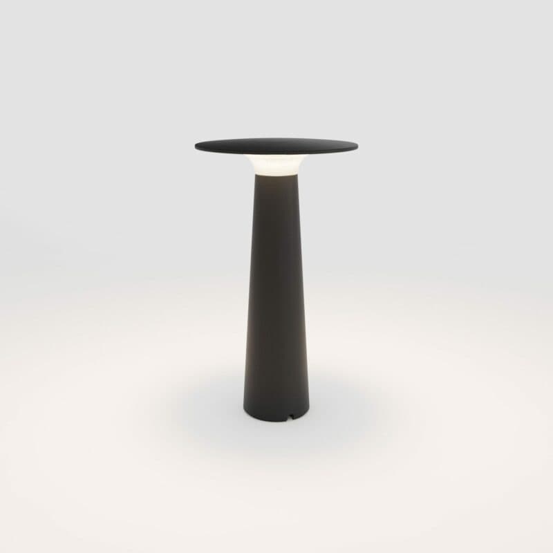IP44.de Akku-Tischleuchte Lix Jet Black