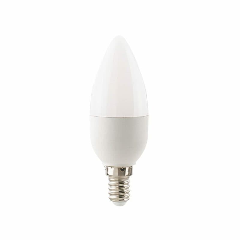 Sigor Ecolux LED-Kerze E14 7,5 W 2700 K Opal matt