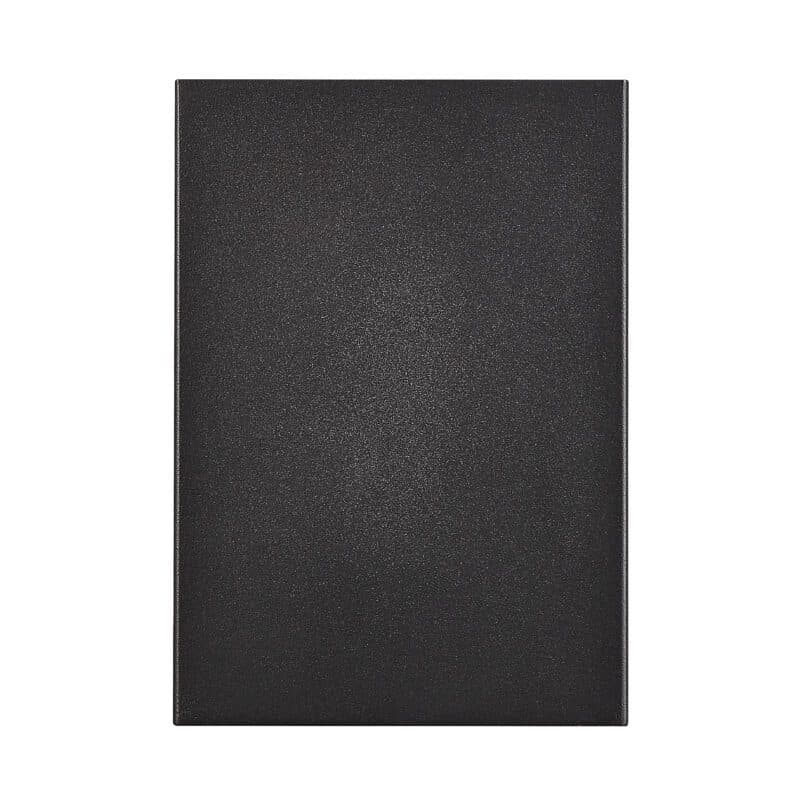 Nordlux Wandaußenleuchte Fold 15 Schwarz Frontansicht