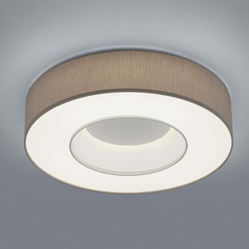 Helestra Deckenleuchte Lomo Ø 45 cm Mokka