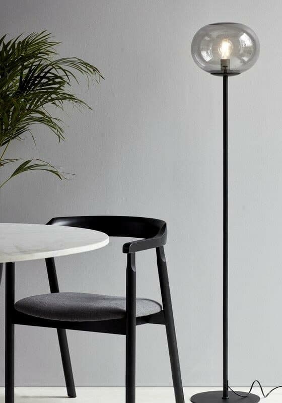 Nordlux Stehleuchte Alton Rauchglas Milieu