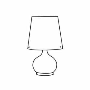 Tischleuchte Ade von Fabas Luce, 33 cm