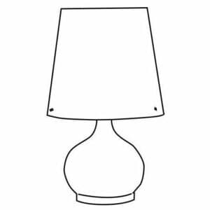 Tischleuchte Ade von Fabas Luce, 54 cm