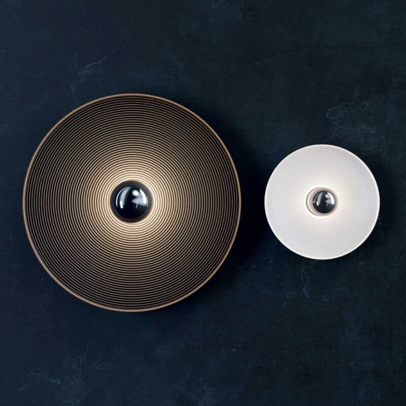 Diesel Living Wand- und Deckenleuchte Vinyl Wohnbeispiel