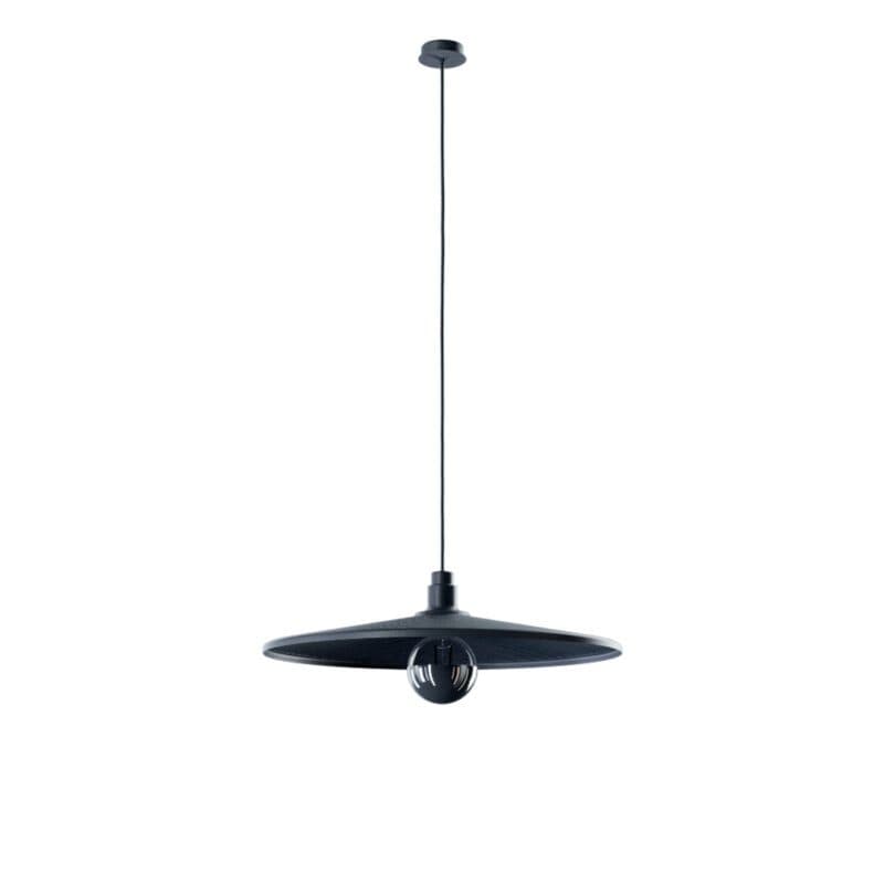 Diesel Living Pendelleuchte Vinyl Large in Deep Black