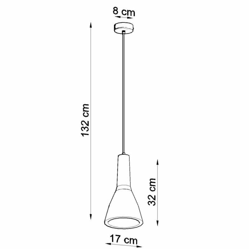 Sollux Lighting Pendelleuchte Empoli Maße