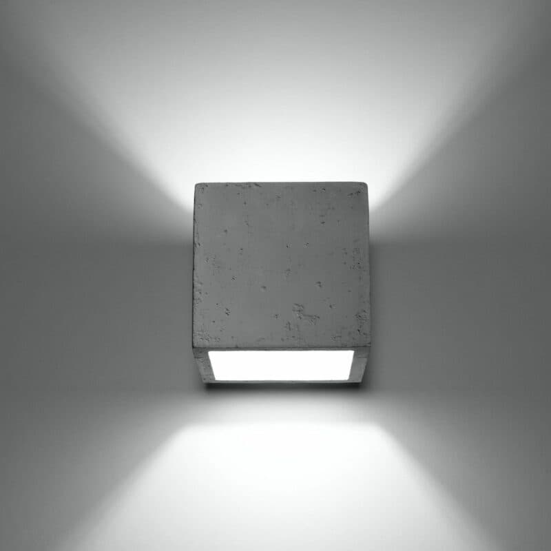 Sollux Lighting Wandleuchte Quad Beton