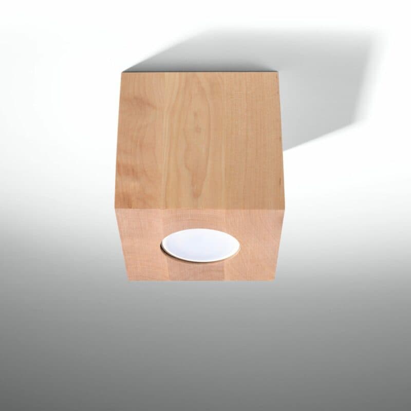 Sollux Lighting Deckenleuchte Quad Holz