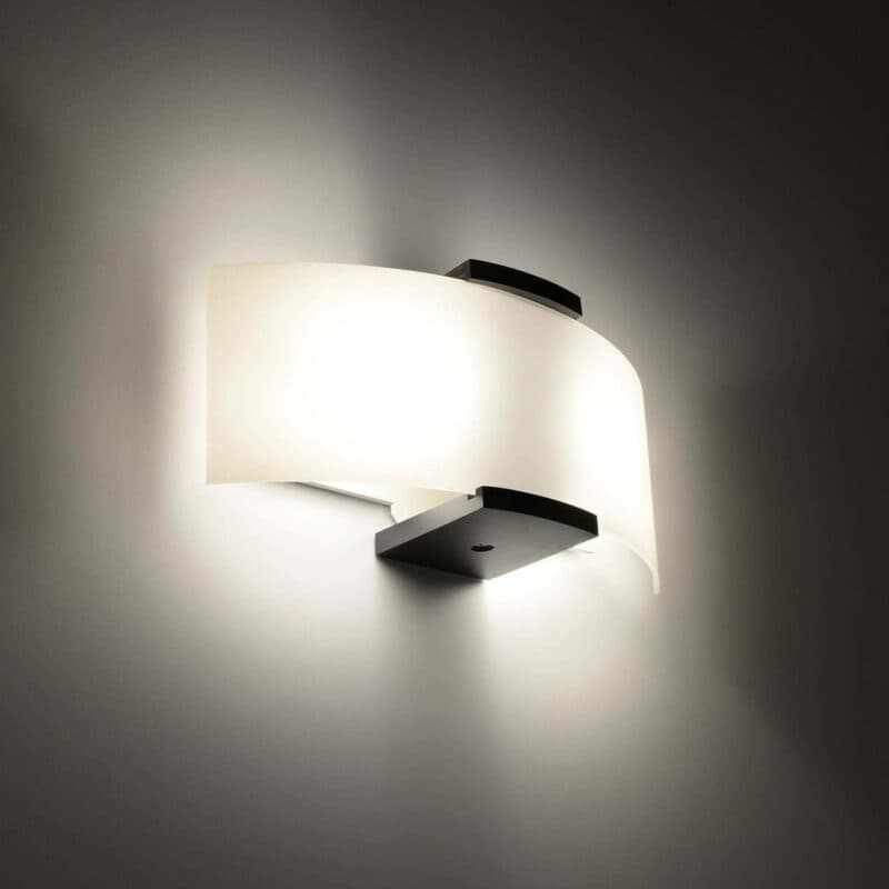 Sollux Lighting Wandleuchte Emilio eingeschalten