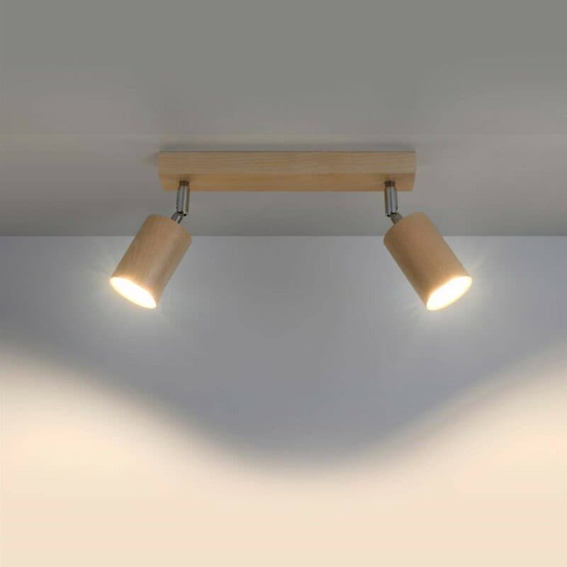 Sollux Lighting Deckenleuchte Berg 2-flammig Wohnbeispiel