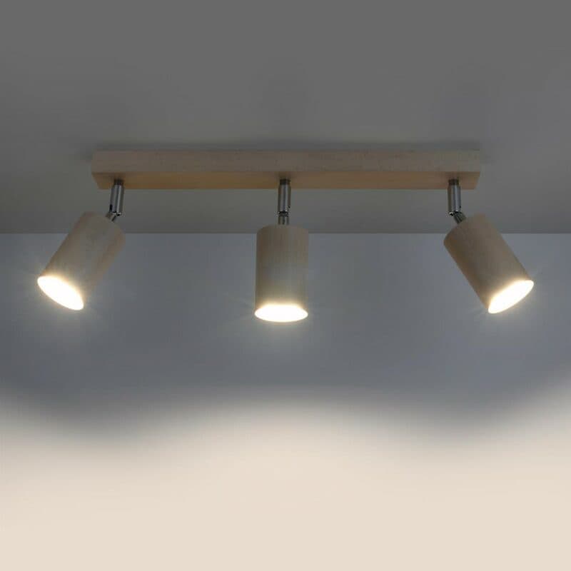 Sollux Lighting Deckenleuchte Berg 3-flammig Wohnbeispiel