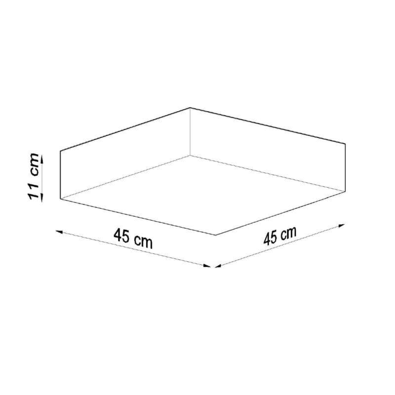 Sollux Deckenleuchte Horus mit 45 cm Maße