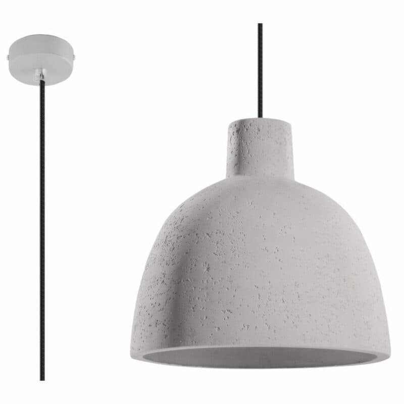 Sollux Lighting Pendelleuchte Damaso Beton Detail