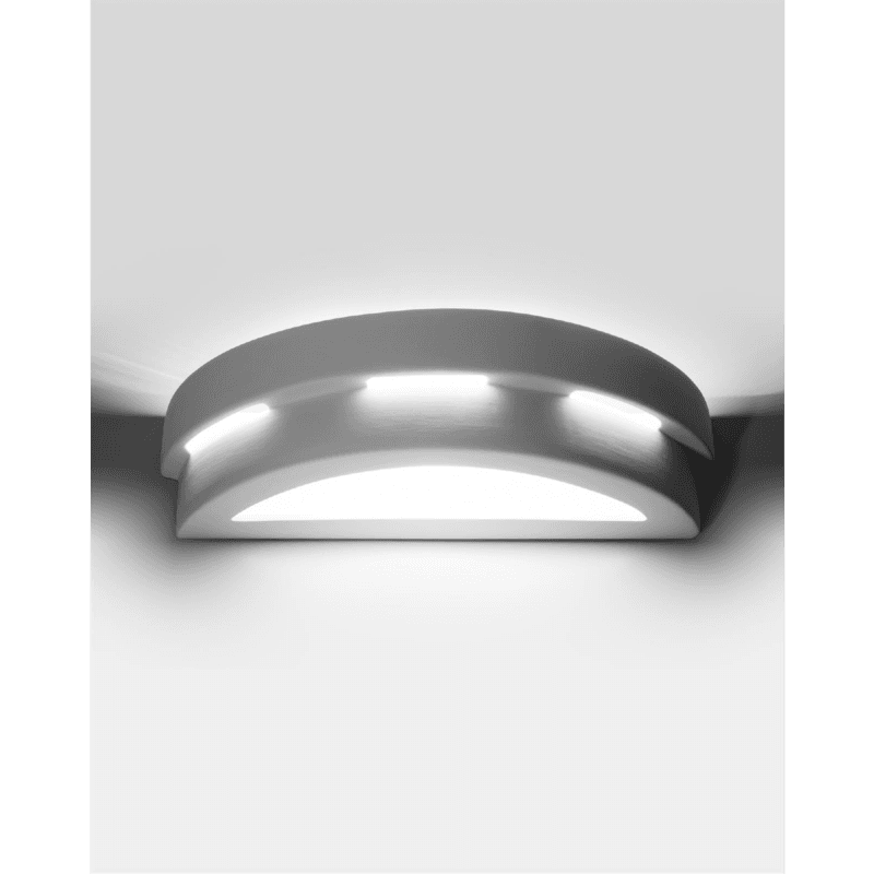 Sollux Lighting Wandleuchte Keramik Helios eingeschalten