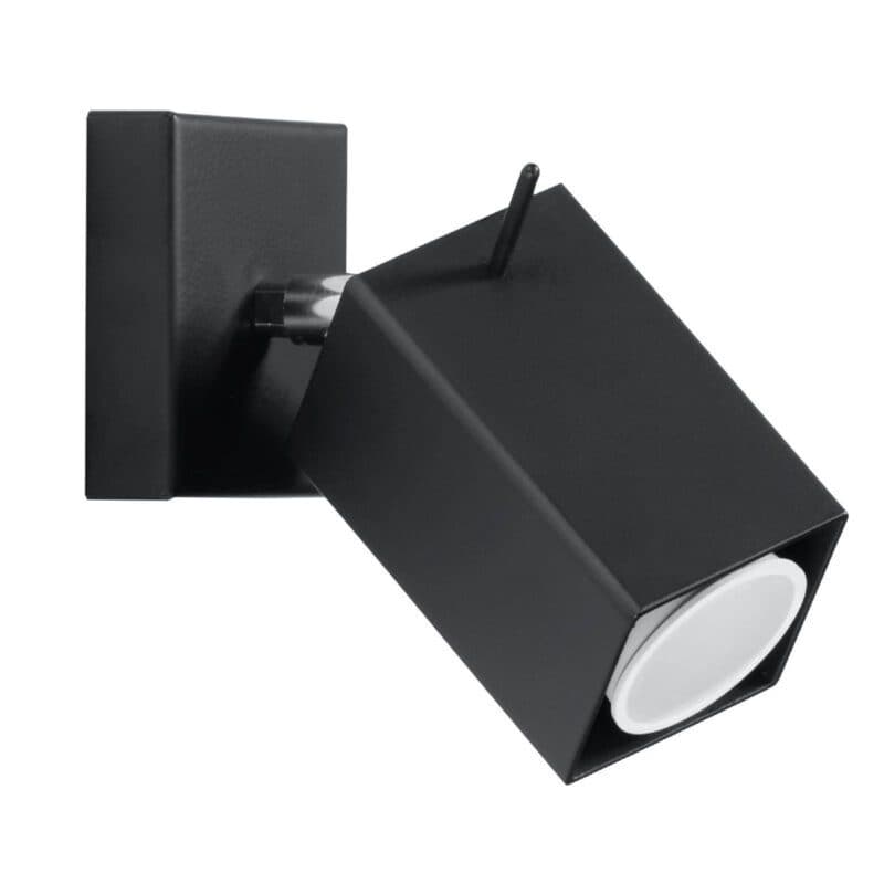 Sollux Lighting Wandleuchte Merida in Schwarz