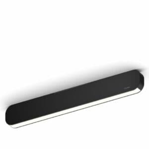 Occhio Deckenleuchte Mito linear alto up 40 Schwarz matt