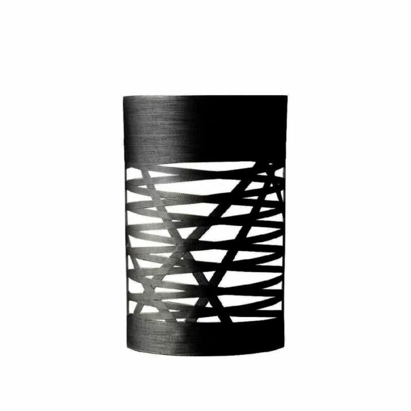 Foscarini Tress Piccola Wandleuchte in Schwarz (Nero)