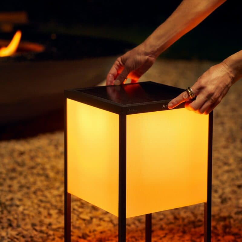 IP44.de Stehaußenleuchte fil Ambiente (Dim-to-Warm-Funktion)
