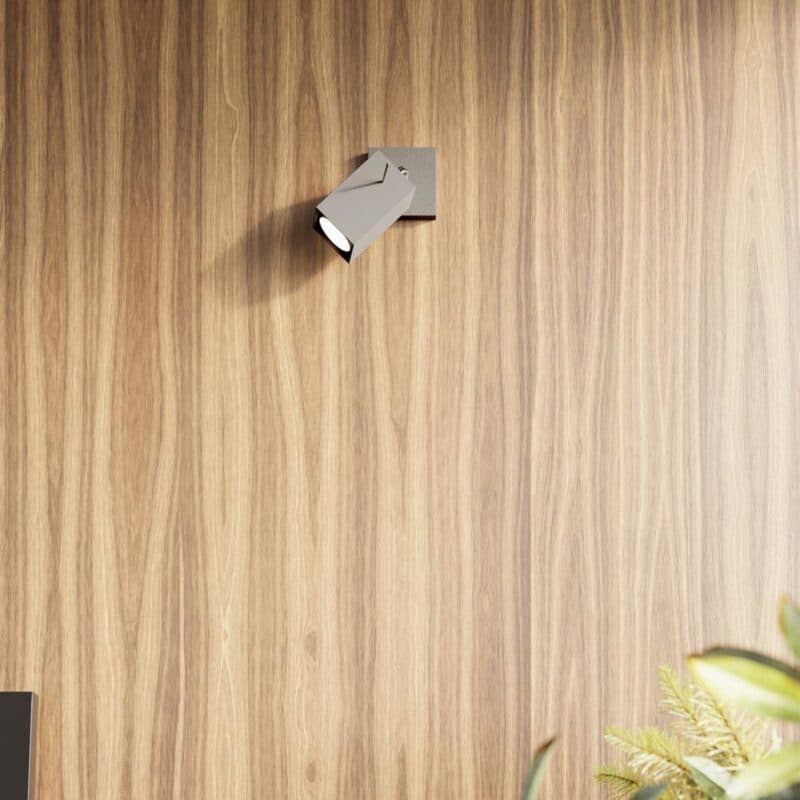 Sollux Lighting Wandleuchte Merida in Grau Wohnbeispiel