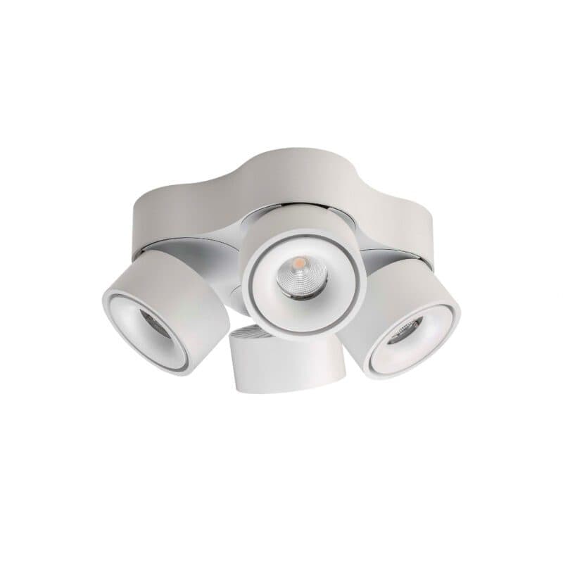 Lumexx Antidark Deckenleuchte Easy LED Quattro Spot