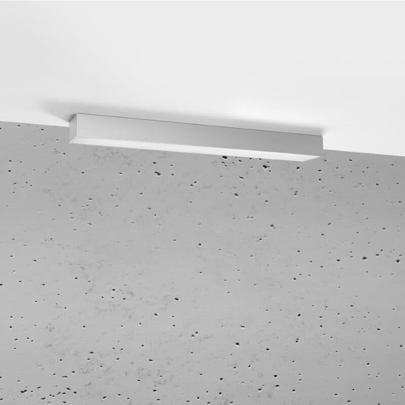 Sollux Deckenleuchte Pinne in Grau mit 67 cm Wohnbeispiel