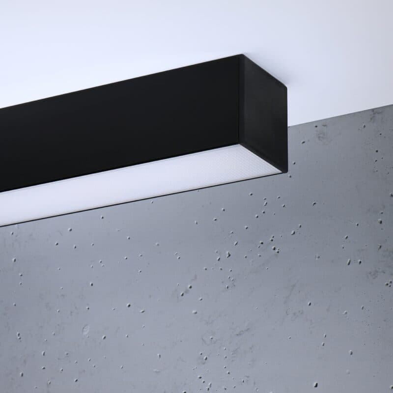 Sollux Deckenleuchte Pinne in Schwarz mit 67 cm Detailansicht
