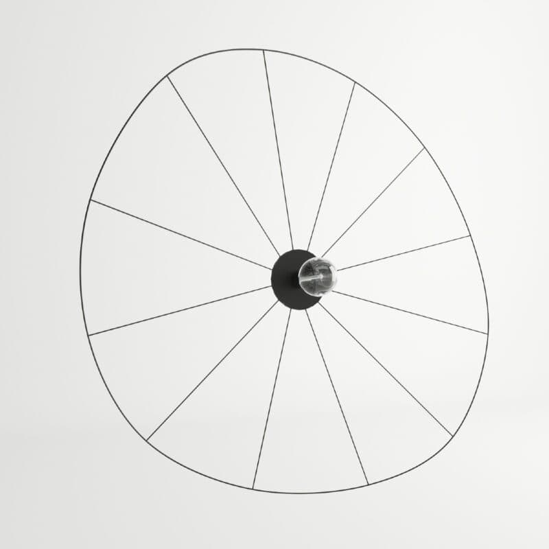 Liadomo Wand- und Deckenleuchte Coleo 140 cm Durchmesser Wohnbeispiel