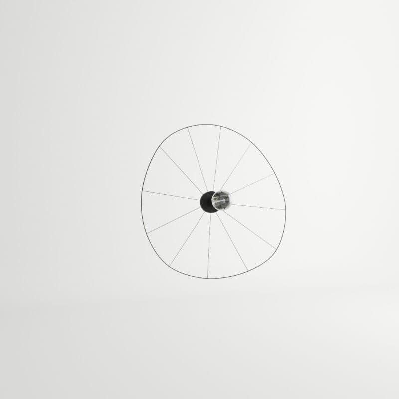 Liadomo Wand- und Deckenleuchte Coleo 70 cm Durchmesser Wohnbeispiel