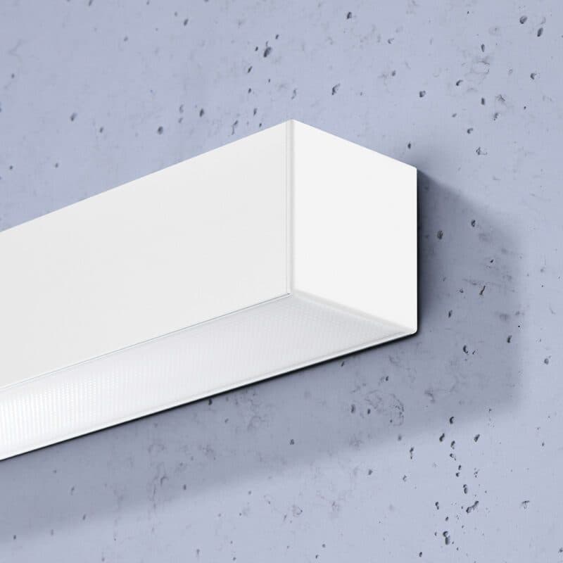 Sollux Wandleuchte Pinne in Weiß mit 67 cm Detailansicht