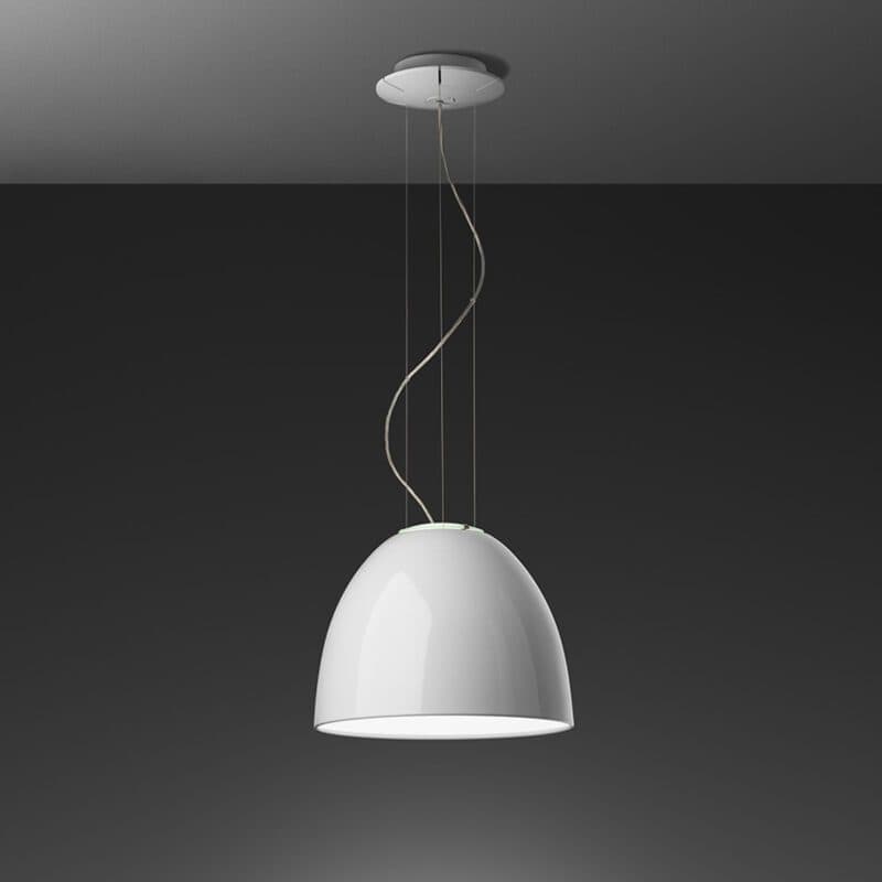 Artemide Pendelleuchte Nur Mini Gloss Weiß