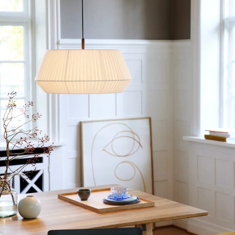 Nordlux Pendelleuchte Dicte mit 53 cm in Weiß Wohnbeispiel