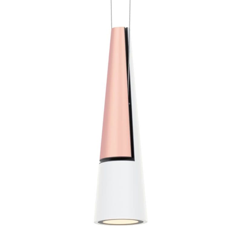 Oligo Slack-Line Lichtmodul Cone in Weiß/Roségold